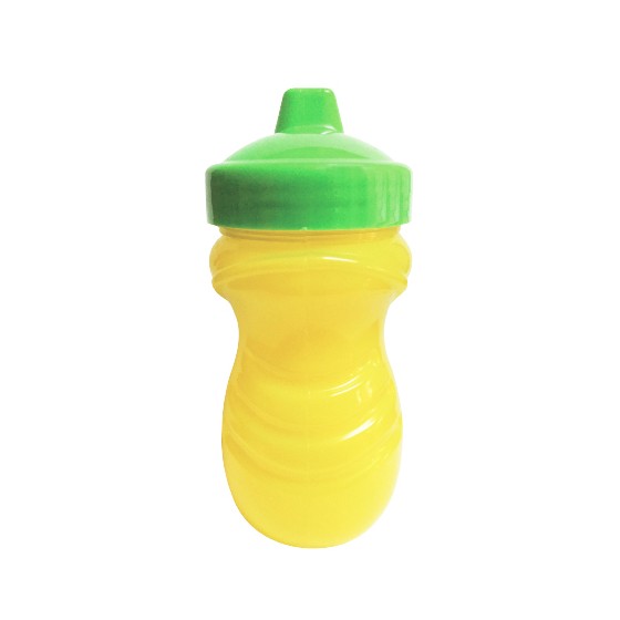 Yellow And Green Trainer Cup For Babies 300 ml BPA Free
